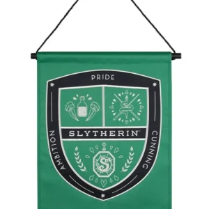 Universal Orlando Resort Slytherin&trade; Attributes Crest Wall Banner* Hogwarts™ Essentials | Home Decorations