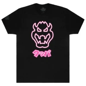 Universal Orlando Resort SUPER NINTENDO WORLD™ Neon Bowser Adult T-Shirt* Adult T-shirts