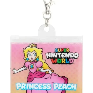 Universal Orlando Resort SUPER NINTENDO WORLD&trade; Princess Peach Lanyard Pouch* Lanyards | Lanyards