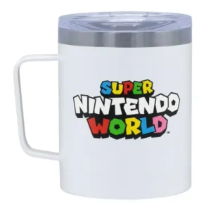 Universal Orlando Resort SUPER NINTENDO WORLD&trade; White Steel Mug* Drinkware | Drinkware
