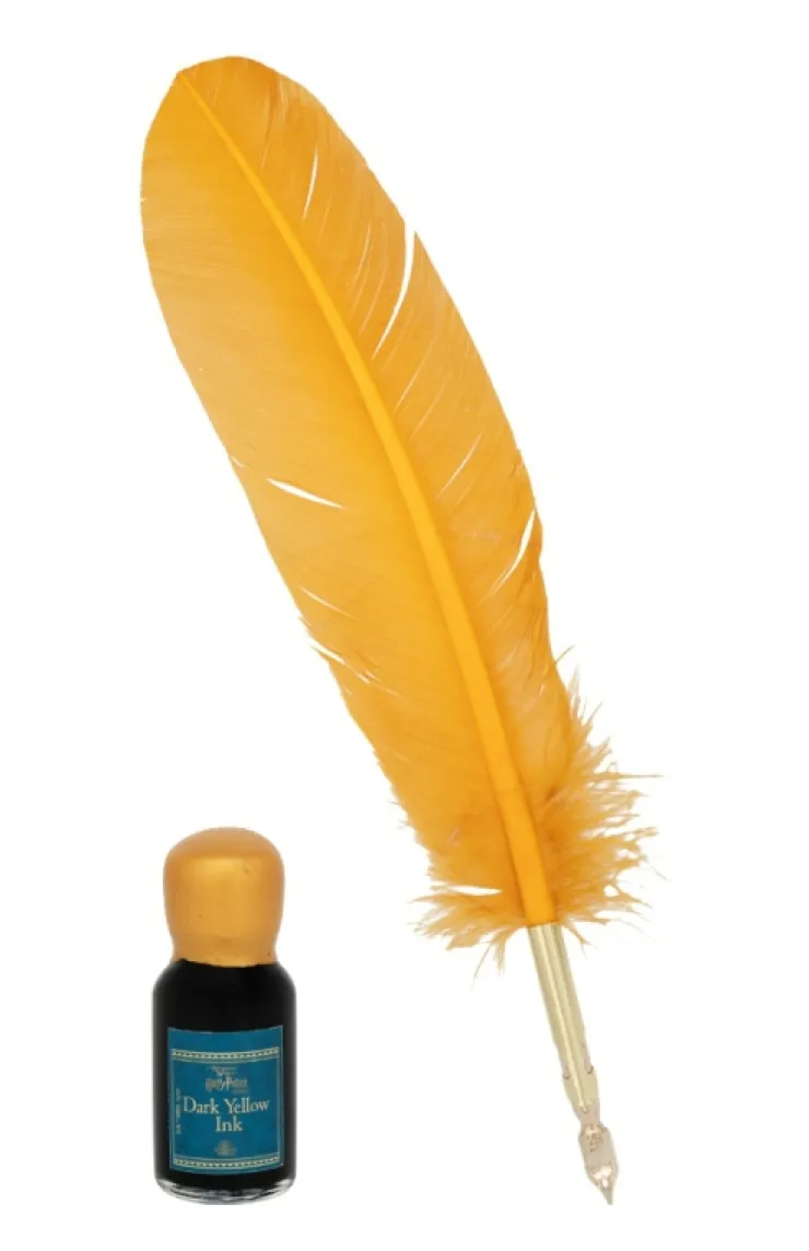 Universal Orlando Resort The Wizarding World of Harry Potter™ Yellow Quill & Ink Set* Stationery