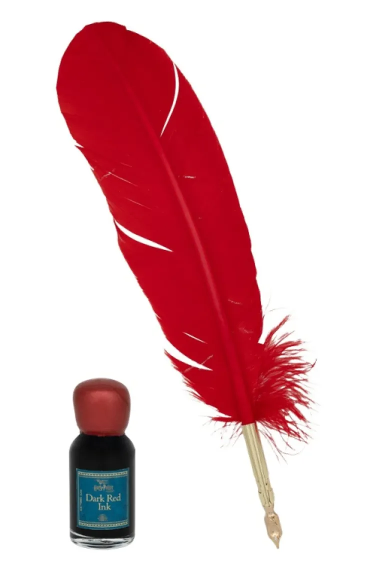 Universal Orlando Resort The Wizarding World of Harry Potter™ Red Quill & Ink Set* Stationery