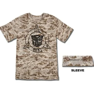 Universal Orlando Resort Transformers Camo NEST Adult T-Shirt* Adult T-shirts