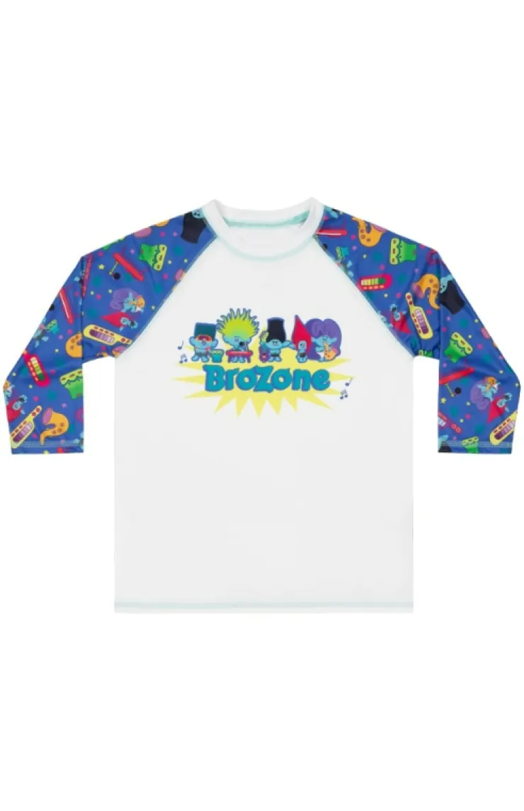 Universal Orlando Resort Trolls "Brozone" Youth Swim Shirt* Youth T-shirts