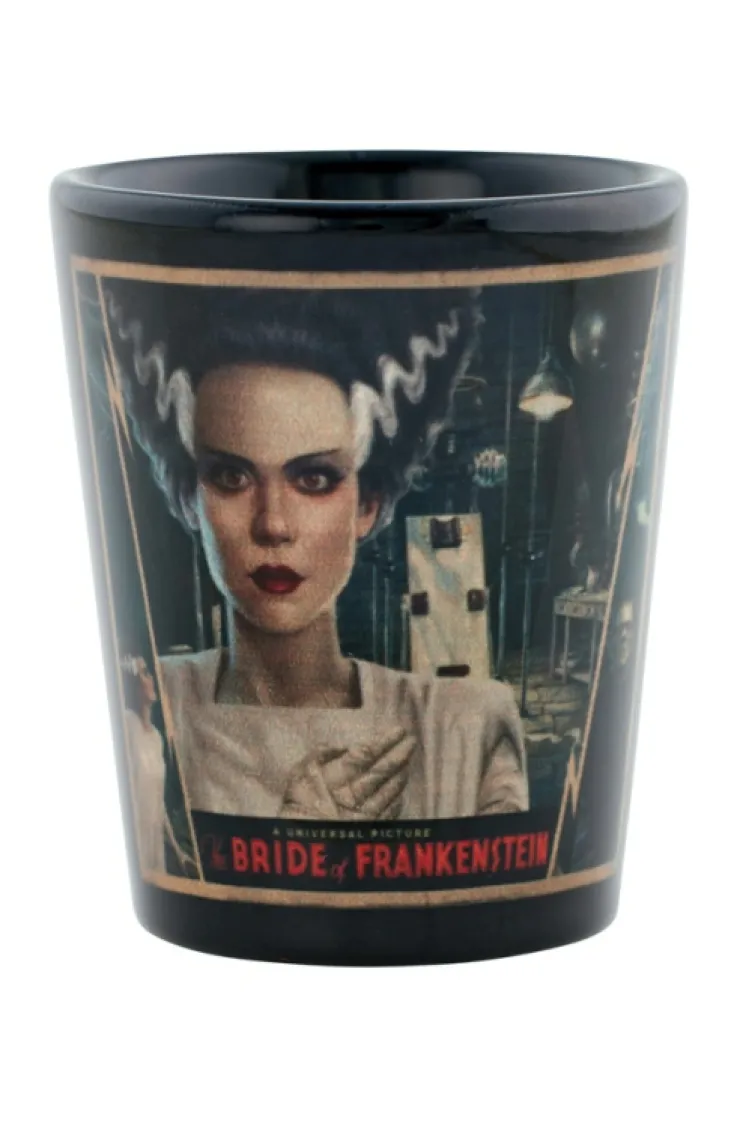 Universal Orlando Resort Universal Monsters Bride of Frankenstein Poster Shot Glass* Drinkware | Drinkware