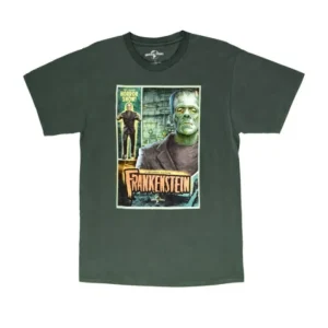 Universal Orlando Resort Universal Monsters Frankenstein Poster Adult T-Shirt* Adult T-shirts