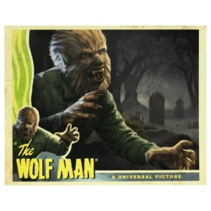 Universal Orlando Resort Universal Monsters The Wolf Man Poster* Home Decorations