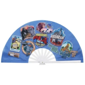 Universal Orlando Resort Universal Studios Collage Hand Fan* Home Decorations
