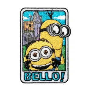 Universal Orlando Resort Universal Studios Minion "Bello!" Patch* Patches