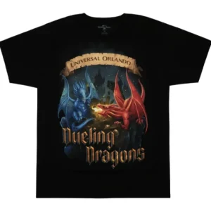 Universal Orlando Resort Universal Studios Orlando Dueling Dragons Adult T-Shirt* Adult T-shirts