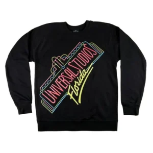 Universal Orlando Resort Universal Studios Retro Adult Crew Neck Sweatshirt* Adult Outerwear