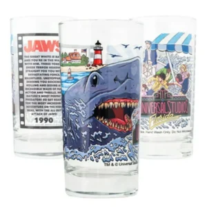 Universal Orlando Resort Universal Studios Retro Jaws Collectible Glass* Drinkware | Drinkware