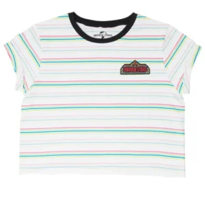 Universal Orlando Resort Universal Studios Retro Ladies Crop T-Shirt* Adult Fashion Tops