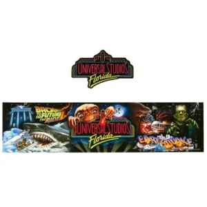 Universal Orlando Resort Universal Studios Retro Marquee Decal & Bumper Strip 2-Piece Set* Home Decorations