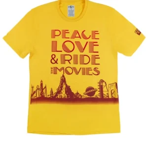 Universal Orlando Resort Universal Studios Yellow Sustainable T-Shirt* Adult T-shirts