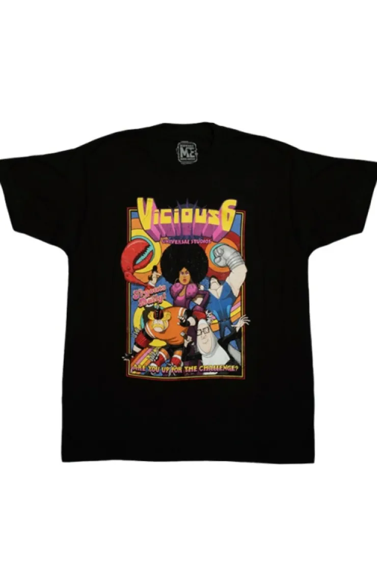 Universal Orlando Resort Vicious 6 Tryouts Daily Adult T-Shirt* Adult T-shirts